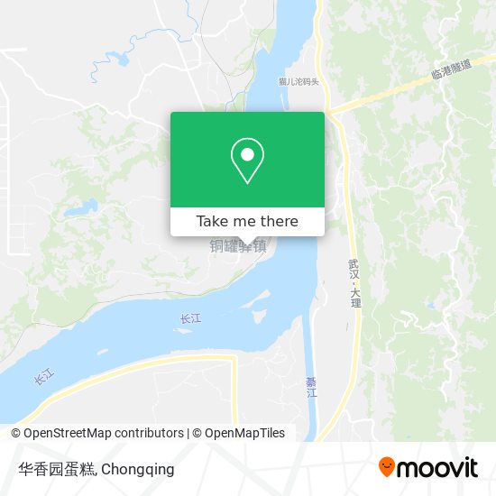 华香园蛋糕 map