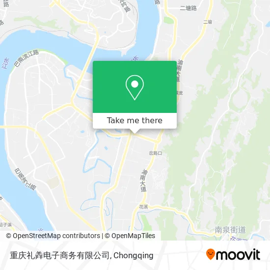 重庆礼羴电子商务有限公司 map