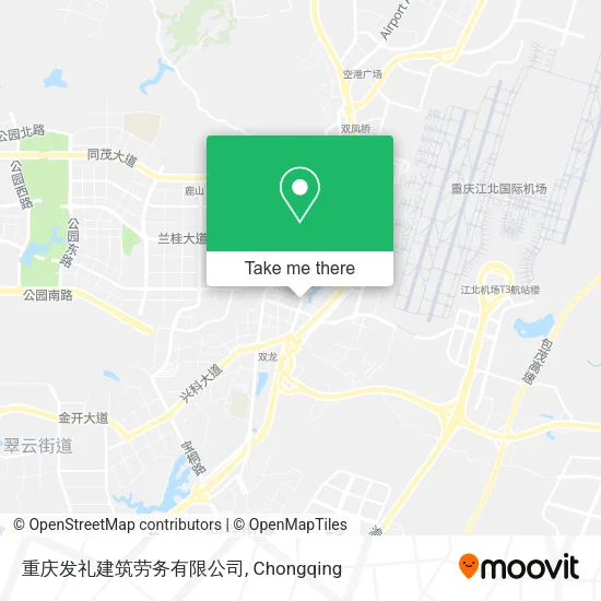 重庆发礼建筑劳务有限公司 map
