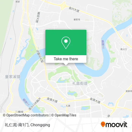 礼仁苑-南1门 map