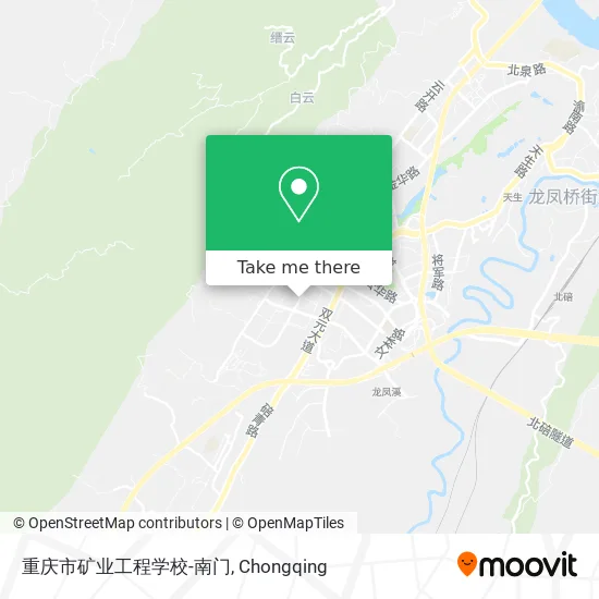 重庆市矿业工程学校-南门 map