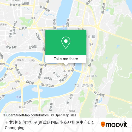 玉龙地毯毛巾批发(新重庆国际小商品批发中心店) map