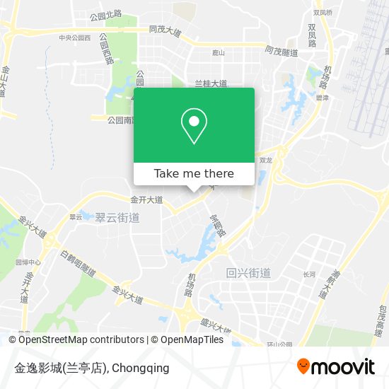 金逸影城(兰亭店) map
