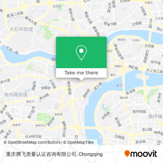 重庆腾飞质量认证咨询有限公司 map