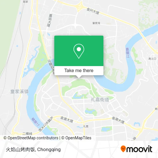 火焰山烤肉饭 map