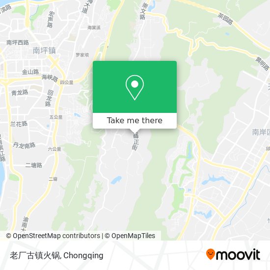 老厂古镇火锅 map
