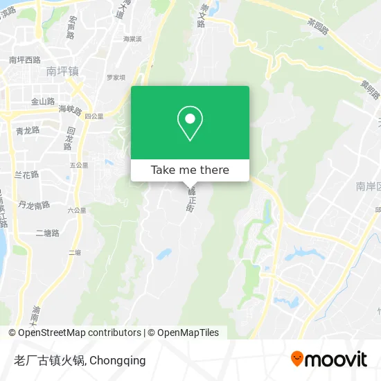老厂古镇火锅 map
