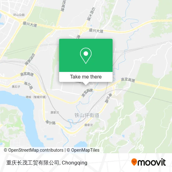 重庆长茂工贸有限公司 map
