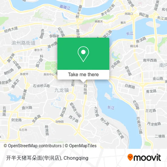 开半天猪耳朵面(华润店) map
