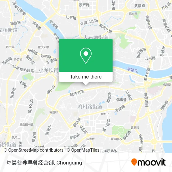 每晨营养早餐经营部 map
