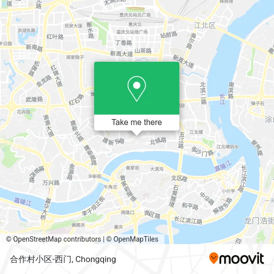 合作村小区-西门 map
