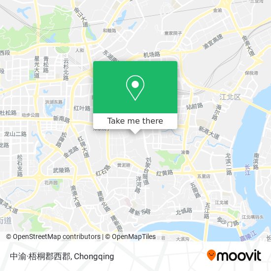 中渝·梧桐郡西郡 map