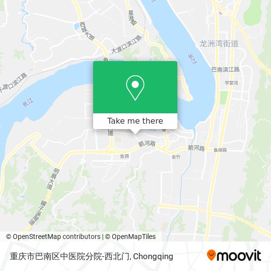 重庆市巴南区中医院分院-西北门 map