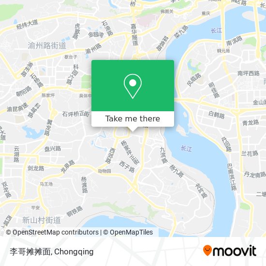 李哥摊摊面 map
