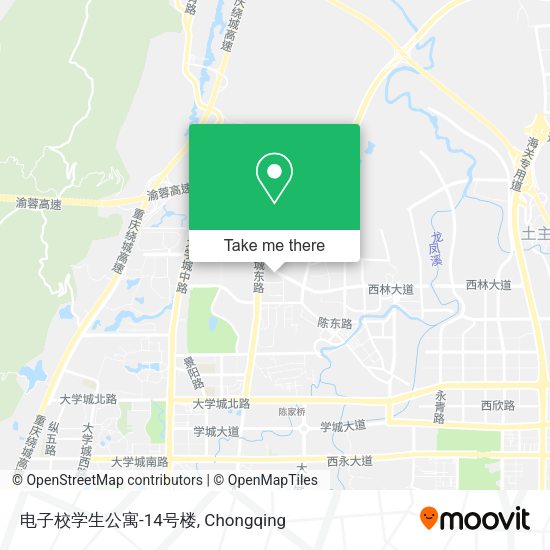 电子校学生公寓-14号楼 map
