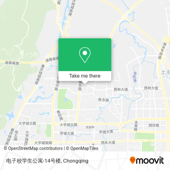 电子校学生公寓-14号楼 map