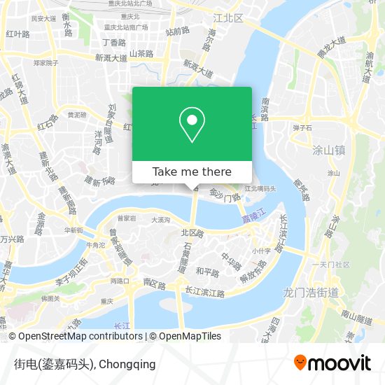 街电(鎏嘉码头) map