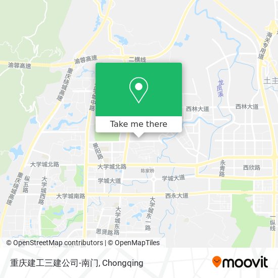 重庆建工三建公司-南门 map