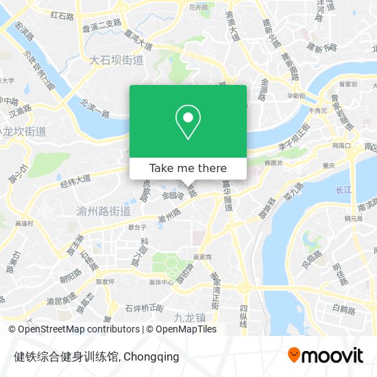 健铁综合健身训练馆 map