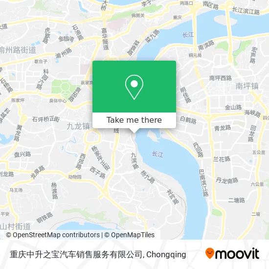 重庆中升之宝汽车销售服务有限公司 map