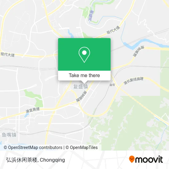 弘浜休闲茶楼 map