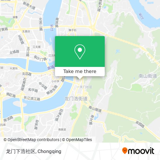 龙门下浩社区 map