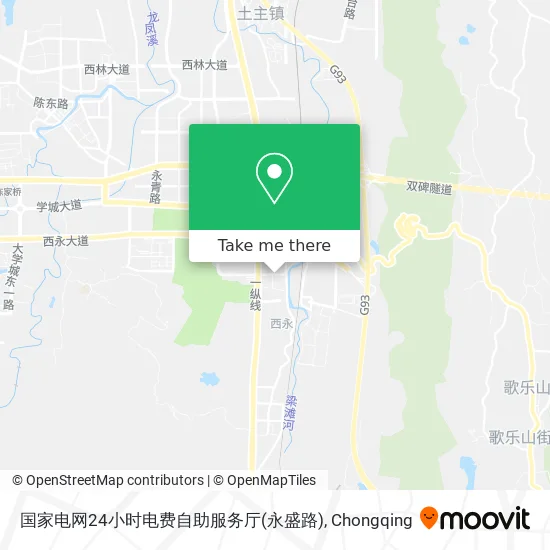 国家电网24小时电费自助服务厅(永盛路) map