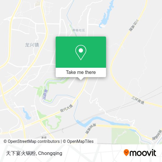 天下宴火锅粉 map
