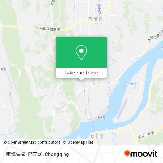 南海温泉-停车场 map