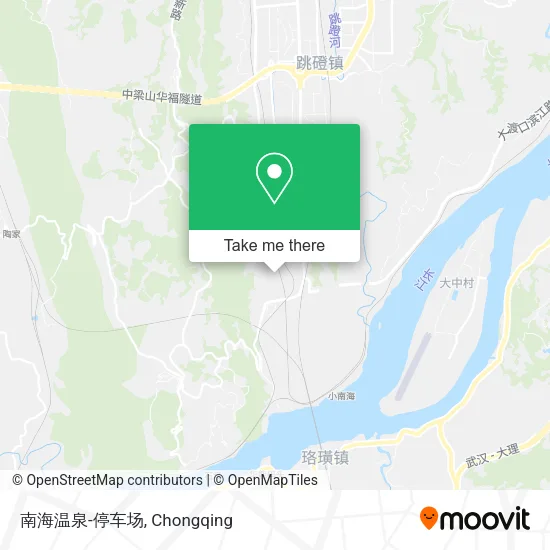 南海温泉-停车场 map