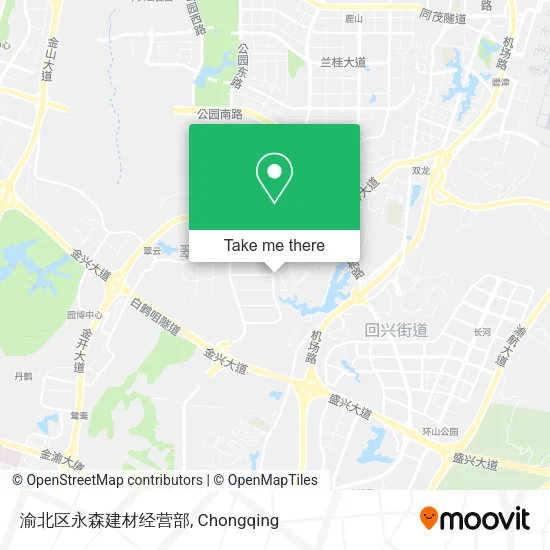 渝北区永森建材经营部 map