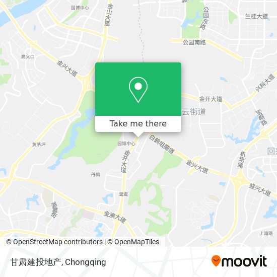 甘肃建投地产 map