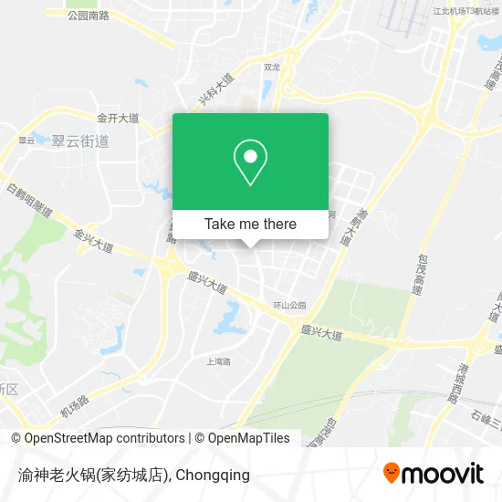 渝神老火锅(家纺城店) map