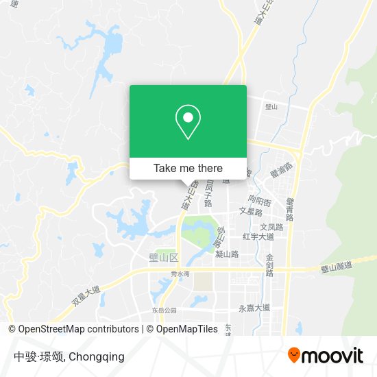 中骏·璟颂 map
