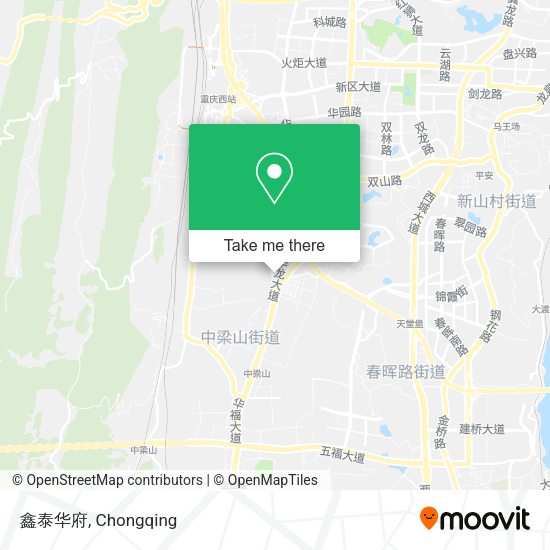 鑫泰华府 map