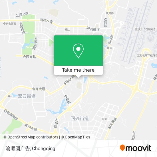 渝顺圆广告 map