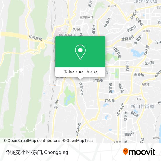 华龙苑小区-东门 map