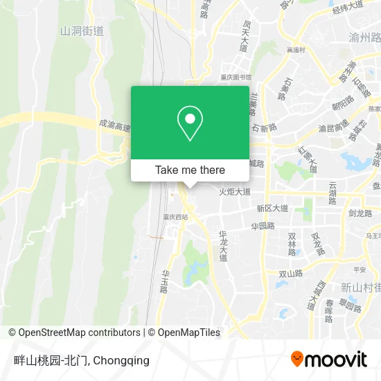 畔山桃园-北门 map