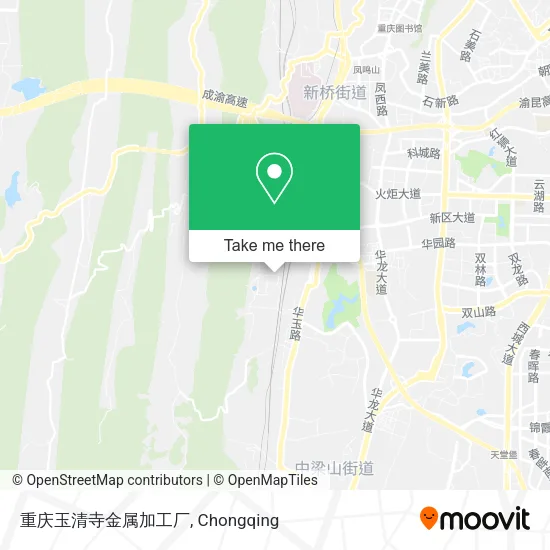 重庆玉清寺金属加工厂 map