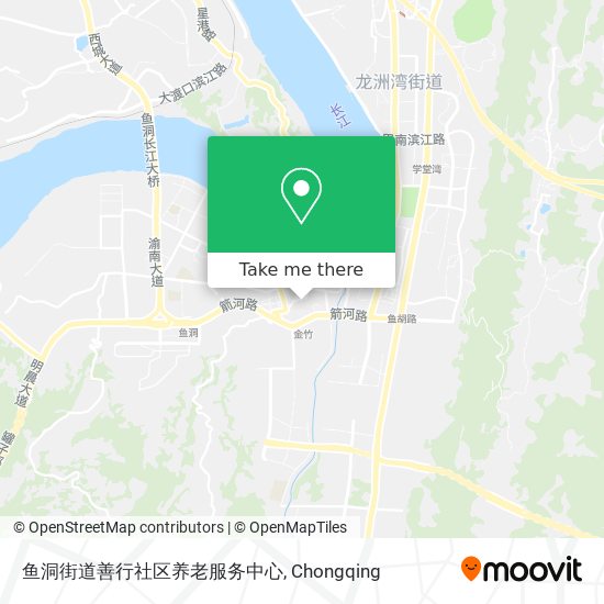 鱼洞街道善行社区养老服务中心 map
