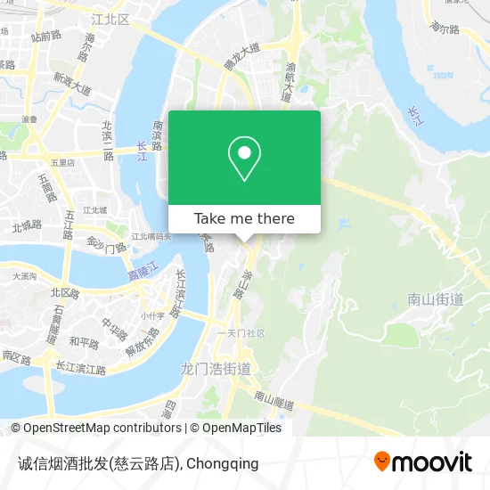 诚信烟酒批发(慈云路店) map