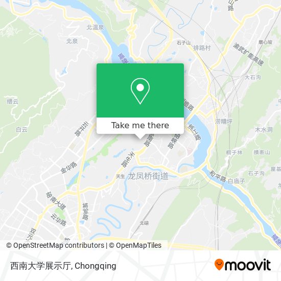 西南大学展示厅 map