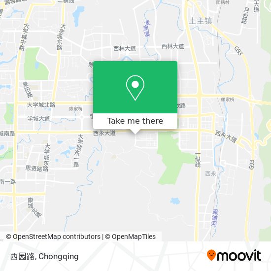 西园路 map