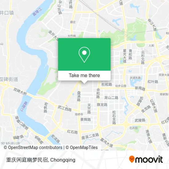 重庆闲庭幽梦民宿 map