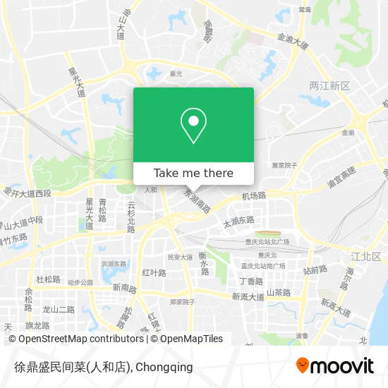 徐鼎盛民间菜(人和店) map