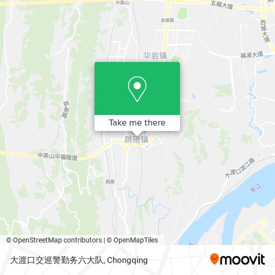 大渡口交巡警勤务六大队 map