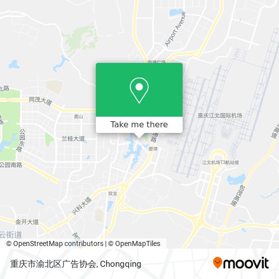 重庆市渝北区广告协会 map