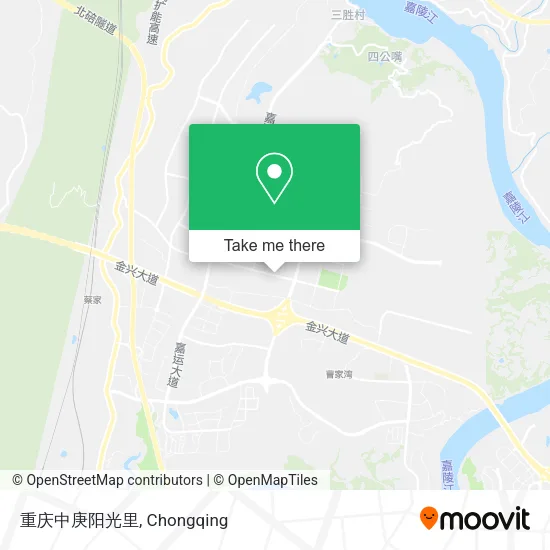 重庆中庚阳光里 map