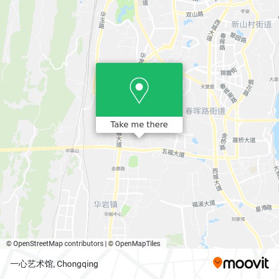 一心艺术馆 map