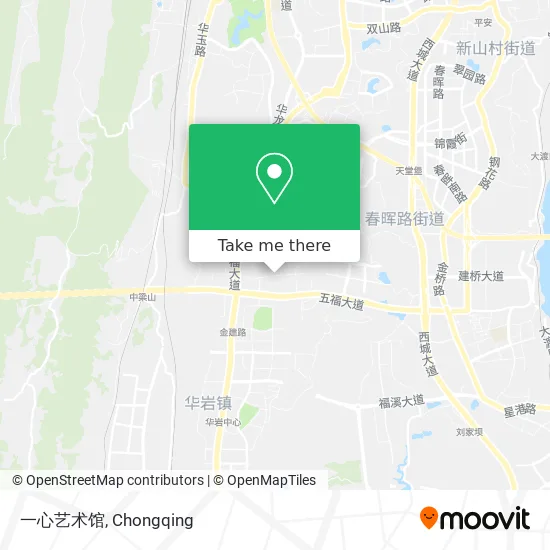 一心艺术馆 map